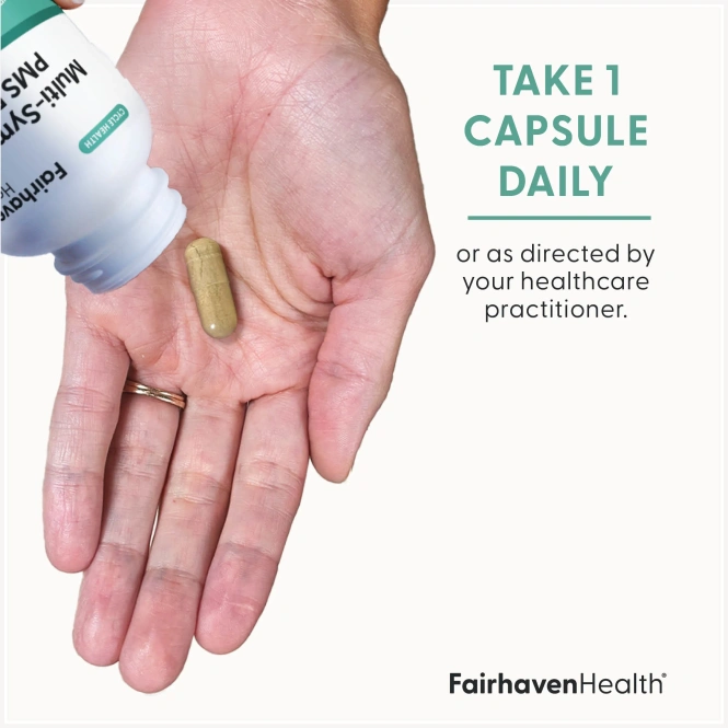 Fairhaven Health, средство для облегчения симптомов ПМС, 30 капсул