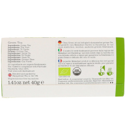 Hampstead Tea, Clean Green, Organic Green Tea, 20 Sachets, 1.41 oz (40 g)