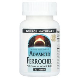 Source Naturals, Advanced Ferrochel, 180 таблеток