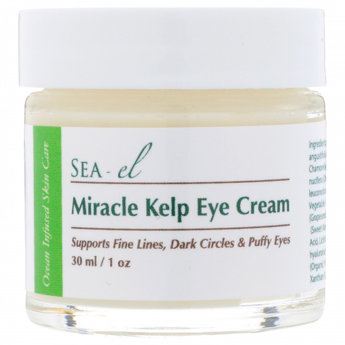 Sea el, Miracle Kelp, крем для области вокруг глаз с чудесными водорослями, 1 унция (30 мл)
