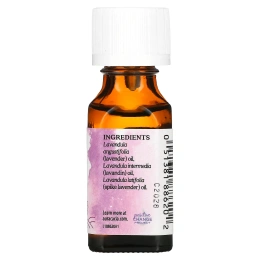 Aura Cacia, 100% чистое эфирное масло «урожай лаванды», 0.5 жидкой унции (15 мл)