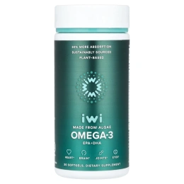 iWi, Омега-3 ЭПК и ДГК, 30 мягких таблеток