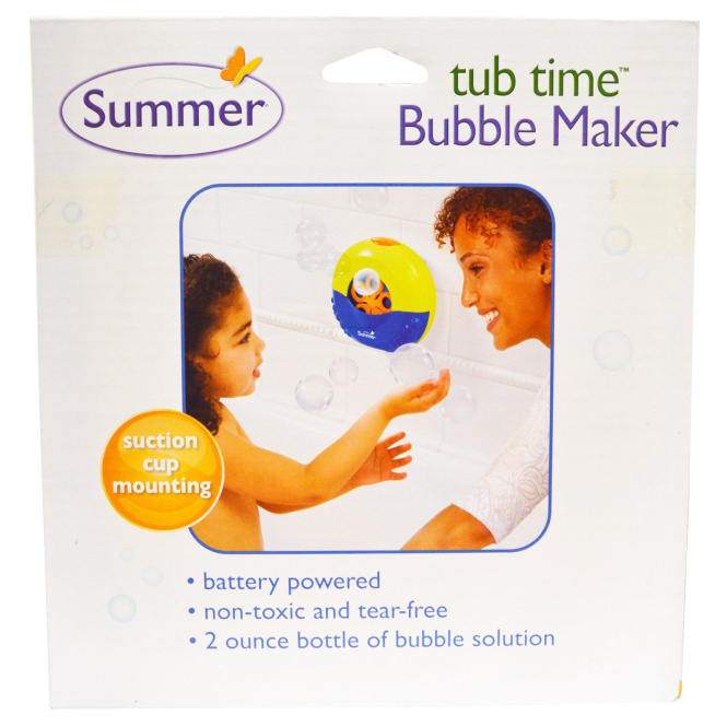 Summer Infant, Время принимать ванную, машинка для пускания мыльных пузырей