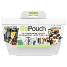 Humangear, Go Pouch™, маленький, прозрачный, 400 мл (12 жидк. унций)