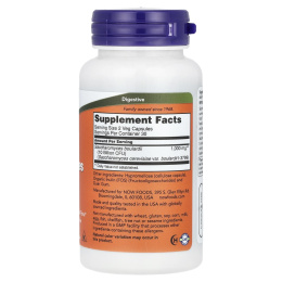 NOW Буларди Сахаромицеты, Saccharomyces Boulardii - 5 Миллиардов КОЕ 60 капсул