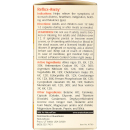 NaturalCare, Reflux-Away, 60 капсул