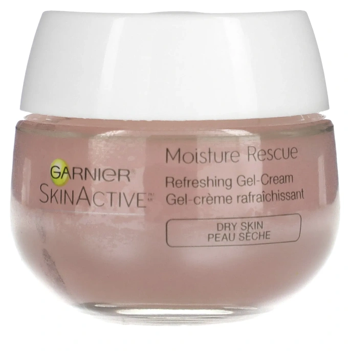 Garnier, SkinActive, Moisture Rescue, освежающий гель-крем, для сухой кожи, 50 г