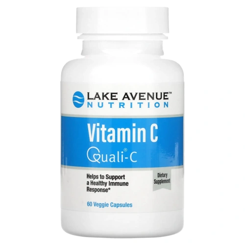 Lake Avenue Nutrition, Витамин C, с Quali-C, 1000 мг, 60 вегетарианских капсул