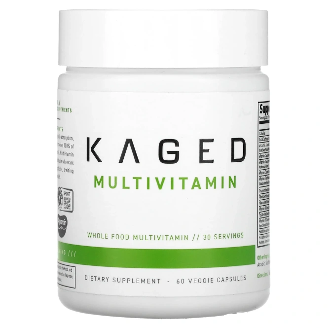 Kaged Muscle, MultiVitamin, 60 растительных капсул