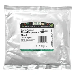 Frontier Co-op, Gourmet Peppermill, смесь трех перцев и кукурузы, 453 г (16 унций)
