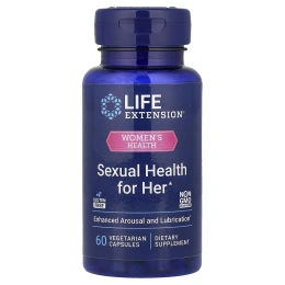 Life Extension, Women's Health, Sexual Health for Her, 60 вегетарианских капсул