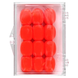 Ezy Dose, мягкие силиконовые беруши для детей, апельсин, 6 пар + футляр