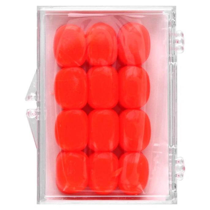 Ezy Dose, мягкие силиконовые беруши для детей, апельсин, 6 пар + футляр