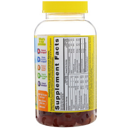 L'il Critters, Комплекс мультивитаминов "Подпитка Super Mario", натуральный фруктовый вкус, 190 жевательных таблеток