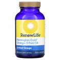 Renew Life, Critical Omega, Ultra-Concentrated, Natural Orange Flavor, 60 Enteric-Coated Softgels