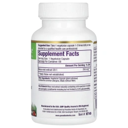 Paradise Herbs, Перуанское золото, мака, 60 вегетарианских капсул