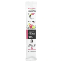 Celsius, Live Fit, драконий фрукт и лайм, 14 пакетиков по 5,74 г (0,2 унции)
