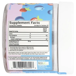 Vitamin Friends, Focus, веганские жевательные мармеладки, ягоды, 60 пектиновых таблеток