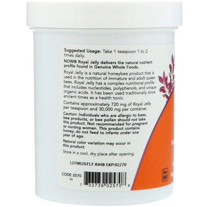 Now Foods, Маточное молочко, 10 унций (284 г)