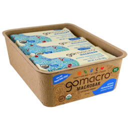 GoMacro, Macrobar, Protein Replenishment, Peanut Butter, 12 bars (2.3 oz each)