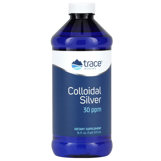Trace Minerals Research, Коллоидное серебро 30 ppm 16 жидких унций
