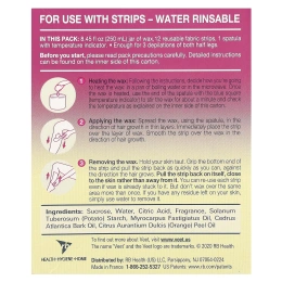 Veet, средство для удаления волос, с сахарным воском, эфирные масла и цветки ванили, 14 шт.