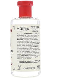 Thayers Rose Petal Тоник с Гамамелисом и Алоэ вера без спирта, 12 жидких унций (355 мл)