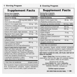 Nature's Plus, Очищение от кандиды, программа на 7 дней, 2 бутылочки по 28 капсул