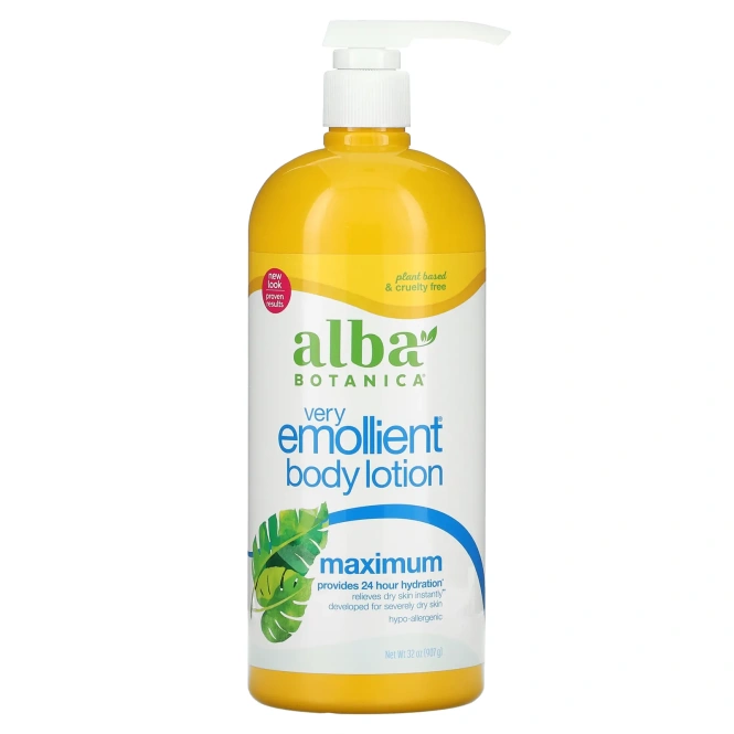Alba Botanica, Сильно смягчающий лосьон для тела, максимум, 32 унции (907 г)