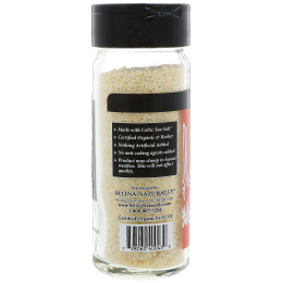 Celtic Sea Salt, Organic, Artisan, Garlic Salt, 2.4 oz (68 g)