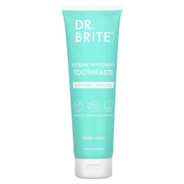 Dr. Brite, Натуральная отбеливающая зубная паста с активированным углем, Мята, 5 унц. (142 г)