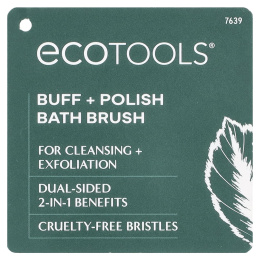 EcoTools, Buff + Polish Bath Brush, 1 шт.