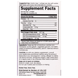 Minami Nutrition, Суперкритикал Муд, рыбий жир Омега-3, 500 мг, 60 капсул