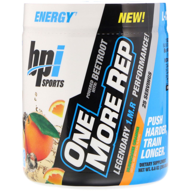 BPI Sports, One More Rep, Hurricane Orange, 8.8 oz (250 g)