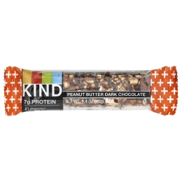 KIND Bars, Kind Plus, батончик из темного шоколада с арахисовой пастой, 12 батончиков по 40 г (1,4 унции)