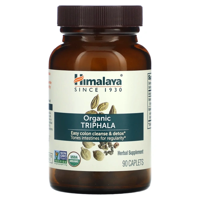 Himalaya, Органическая трифала, 90 капсул