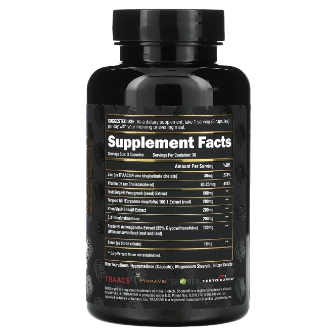 ALPHA LION, SuperHuman Test`` 90 капсул