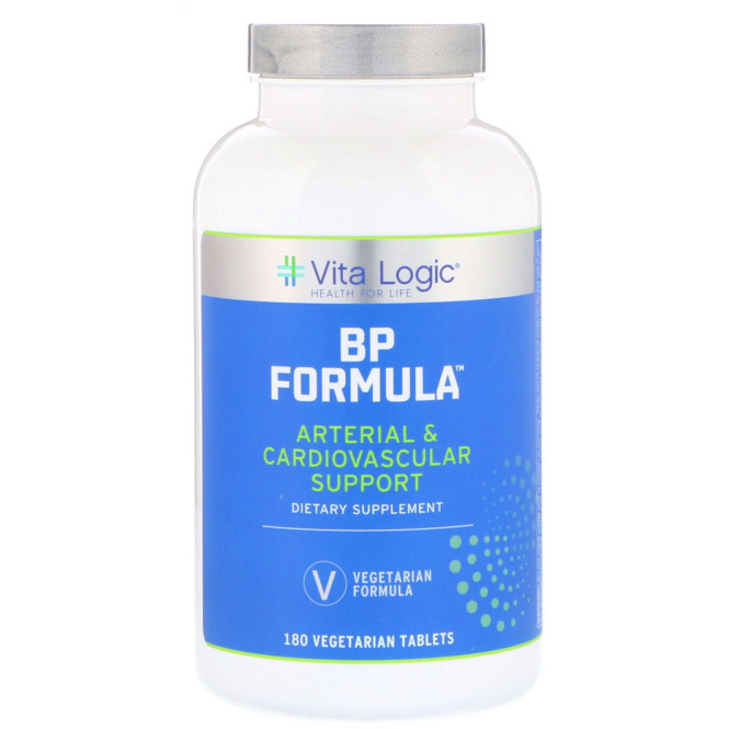 Vita Logic, Формула BP, 180 вегетарианских таблеток