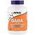 Now Foods, GABA, 750 mg , 120 Tablets