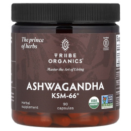Tribe Organics, Ashwagandha KSM-66®, 90 Capsules (300 mg per Capsule)
