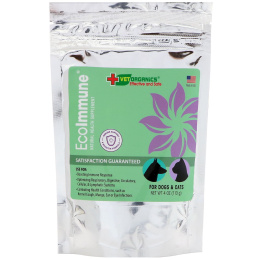 Vet Organics, EcoImmune, Натуральная оздоравливающая пищевая добавка, Формула для поддержки и улучшения иммунитета, Для собак и кошек, 4 унц. (113 г)