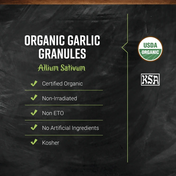 Frontier Co-op, гранулы органического чеснока, 453 г (16 унций)