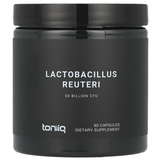 Toniiq, Лактобактерии реутери, 50 млрд КОЕ, 60 капсул