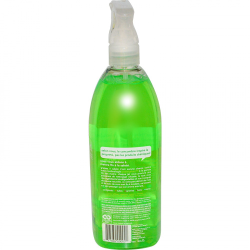 Method, Моющее средство для уборки, универсальный натуральный очиститель любых поверхностей с  огуречным ароматом, 28 жидких унций (828 мл)