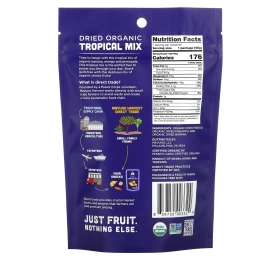 Mavuno Harvest, органическая смесь сушеных тропических фруктов, 56 г (2 унции)