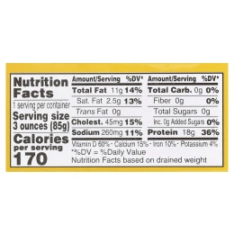 Wild Planet, Дикие сардины в оливковом масле первого отжима с лимоном, подкопченные, 125 г (4,4 унции)