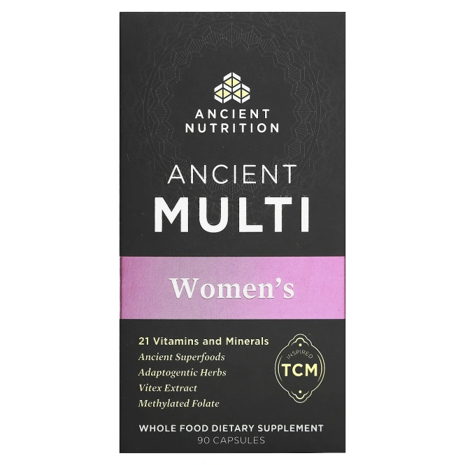 Ancient Nutrition, Ancient Multi, для женщин, 90 капсул