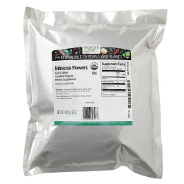 Frontier Co-op, органические нарезанные и просеянные цветки гибискуса, 453 г (16 унций)