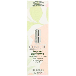 Clinique, Beyond Perfecting Foundation + Concealer,  CN 70 Vanilla (MF), 1 fl oz (30 ml)