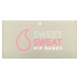 Sports Research, Sweet Sweat, эспандеры для бедер, розовые, 3 шт.